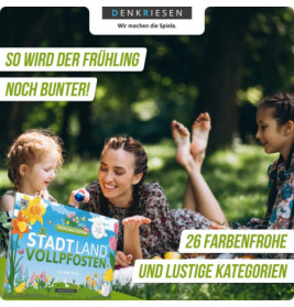 DENKRIESEN - STADT LAND VOLLPFOSTEN® - FRÜHLINGS EDITION -   In voller Blüte   - A4