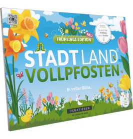 DENKRIESEN - STADT LAND VOLLPFOSTEN® - FRÜHLINGS EDITION -   In voller Blüte   - A4