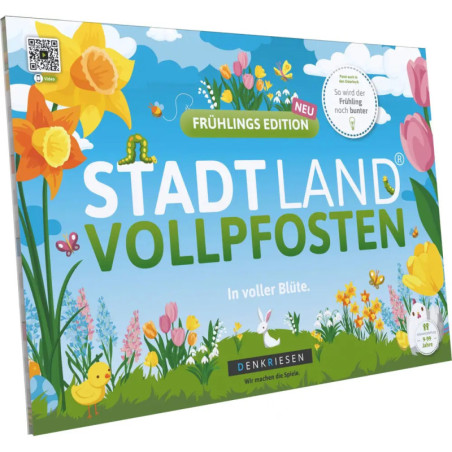 DENKRIESEN - STADT LAND VOLLPFOSTEN® - FRÜHLINGS EDITION -   In voller Blüte   - A4