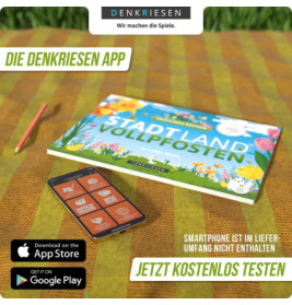 DENKRIESEN - STADT LAND VOLLPFOSTEN® - FRÜHLINGS EDITION -   In voller Blüte   - A4