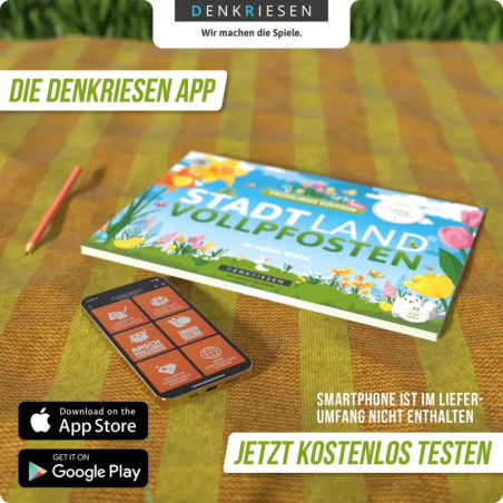 DENKRIESEN - STADT LAND VOLLPFOSTEN® - FRÜHLINGS EDITION -   In voller Blüte   - A4