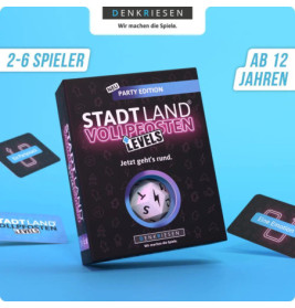 DENKRIESEN - STADT LAND VOLLPFOSTEN® - Levels - PARTY EDITION -   Jetzt geht s rund.