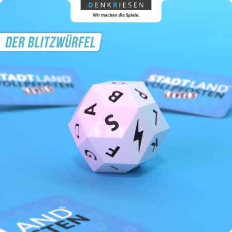 DENKRIESEN - STADT LAND VOLLPFOSTEN® - Levels - PARTY EDITION -   Jetzt geht s rund.