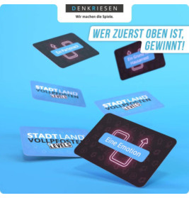 DENKRIESEN - STADT LAND VOLLPFOSTEN® - Levels - PARTY EDITION -   Jetzt geht s rund.
