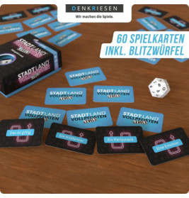 DENKRIESEN - STADT LAND VOLLPFOSTEN® - Levels - PARTY EDITION -   Jetzt geht s rund.