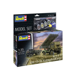 Revell Modellset BM-13-16 Katjuscha/LKW, Maßstab 1:35, inklusive Farben und Pinsel.