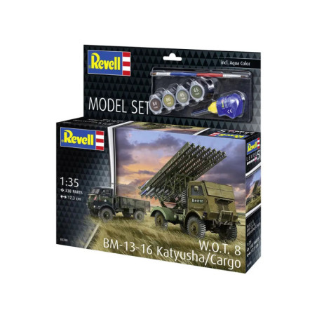 Model Set W.O.T. 8 BM-13-16 Katyusha/Car Model Set W.O.T. 8 BM-13-16 Katyusha/Car