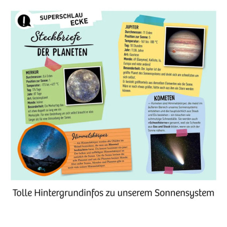 Nachtleuchtende Planeten