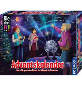 Die drei !!! Adventskalender 2025 das Geheimnis/Planetarium