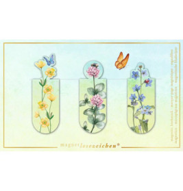 Magnetlesezeichen Blumenwiese