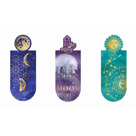 Magnetlesezeichen Moonlight