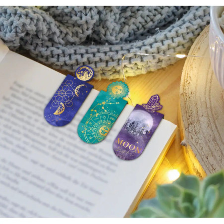 Magnetlesezeichen Moonlight