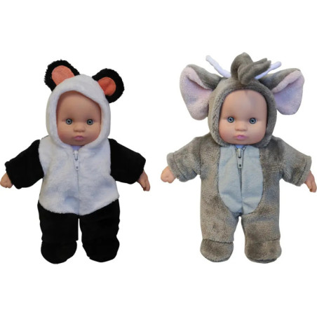 AM Weichpuppe 20cm,Tier-Outfit