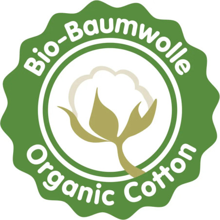 Puppenkleid aus 100 % Bio-Baumwolle mit Rüschen und Haarband, salbeigrün, 2-teilig, Gr. 35-45 cm