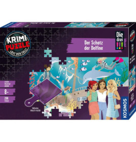 Krimi-Puzzle: Die drei !!! - Der Schatz der Delfine