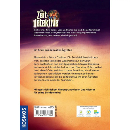 Die Zeitdetektive 1 Kleopatra und der Biss der Kobra