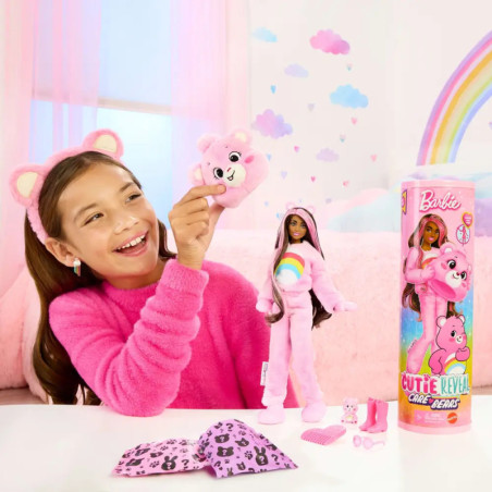 Barbie-Puppe der Cutie Reveal Glücksbärchen