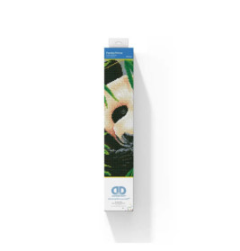 DIAMOND DOTZ® Original Diamond Painting   Panda Prince 30 x 40 cm 12.793 Diamant Mosaiksteine Kreati