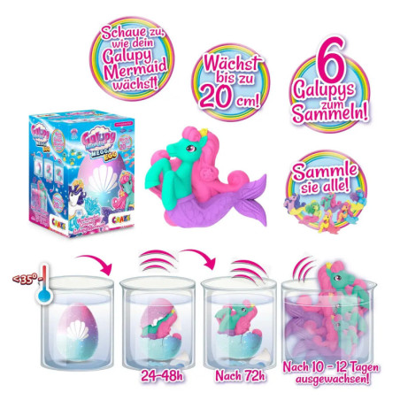 MEGGA EGG Galupy Mermaid