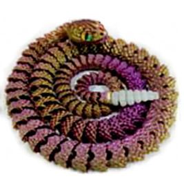 Klapperschlange - Kristalltier,