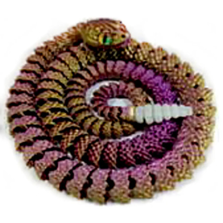 Klapperschlange - Kristalltier,