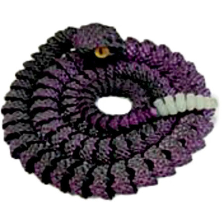 Klapperschlange - Kristalltier,