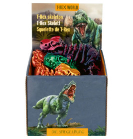 T-Rex Skelett - Kristalltier, sortiert