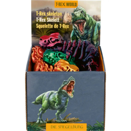 T-Rex Skelett - Kristalltier, sortiert