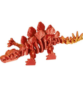 Stegosaurus Skelett - Kristalltier, sortiert