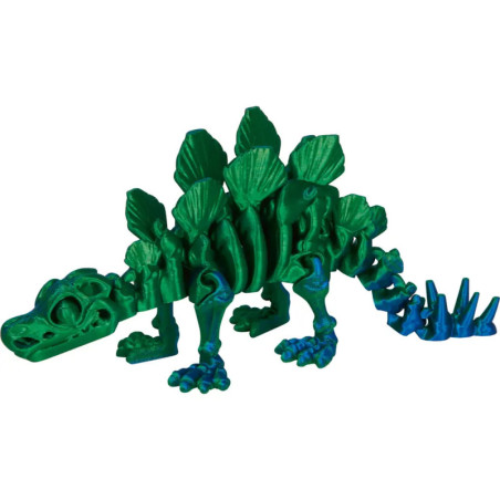 Stegosaurus Skelett - Kristalltier, sortiert