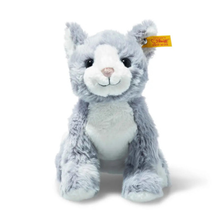 Steiff Cassie Katze 26 eisblau weiss