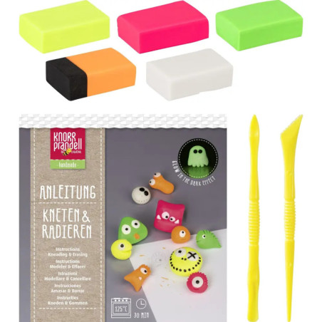 Bastelset Kneten & Radieren Crazy N Bastelset Kneten & Radieren Crazy N