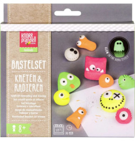 Bastelset Kneten & Radieren Crazy N