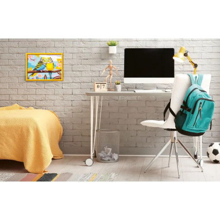 MnZ Bunte Wellensittiche