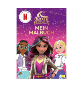 Unicorn Academy – Mein Malbuch