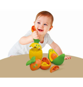 Clementoni Logikspiel Früchte-Set