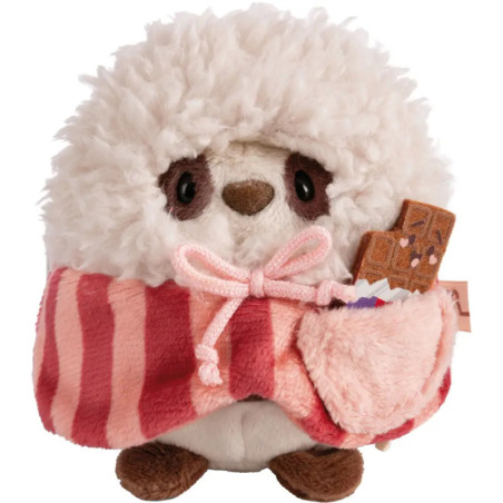 Kuscheltier Panda Kono 8cm mit Schokolade u.Popcornkostüm