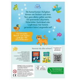 Tierische Sticker-Rätsel