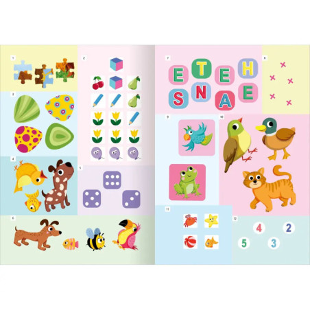 Tierische Sticker-Rätsel