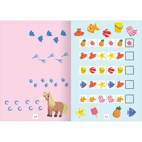 Tierische Sticker-Rätsel