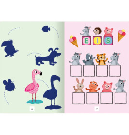 Tierische Sticker-Rätsel