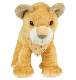 Kuscheltier XL LÖWE Leo mattgelb