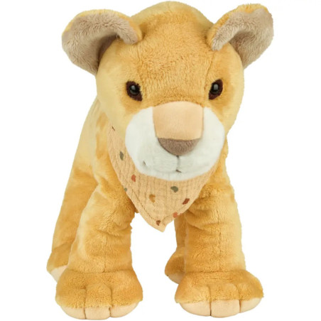 Kuscheltier XL LÖWE Leo mattgelb