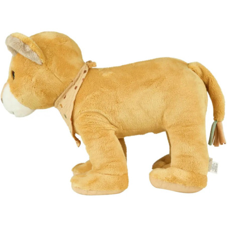 Kuscheltier XL LÖWE Leo mattgelb