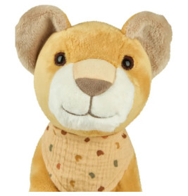 Kuscheltier XL LÖWE Leo mattgelb