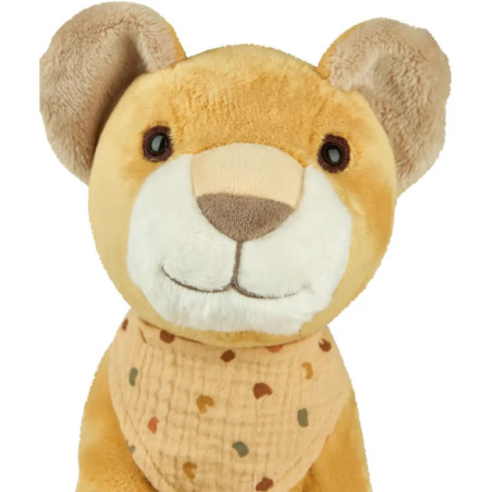 Kuscheltier XL LÖWE Leo mattgelb