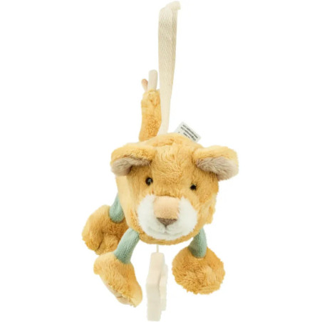 Spieluhr S LÖWE Leo mattgelb