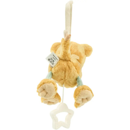 Spieluhr S LÖWE Leo mattgelb