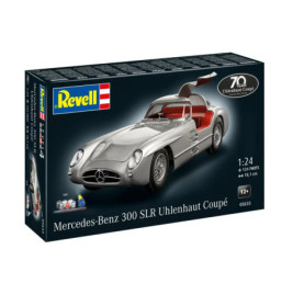 Revell-Modellbausatz Mercedes-Benz 300 SLR Uhlenhaut Coupé mit Flügeltüren, Maßstab 1:24.