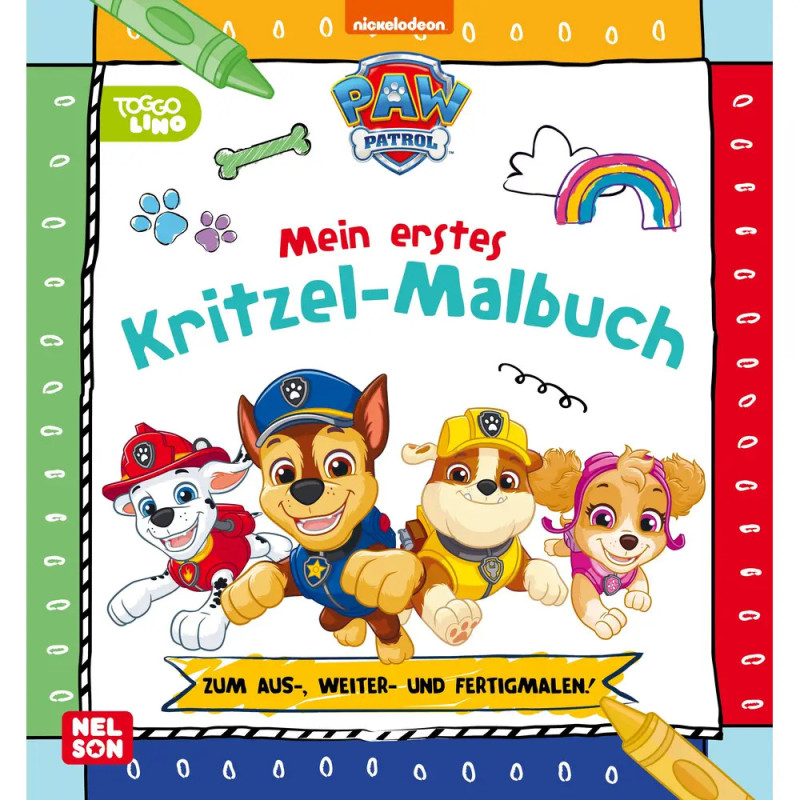 PAW Patrol Kritzel-Malbuch